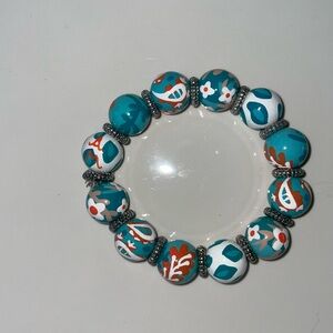 Angela Moore Hand Painted Bracelet